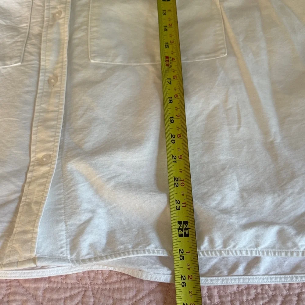 Everlane Organic Cotton Oxford Shirt in White L - Picture 7 of 14